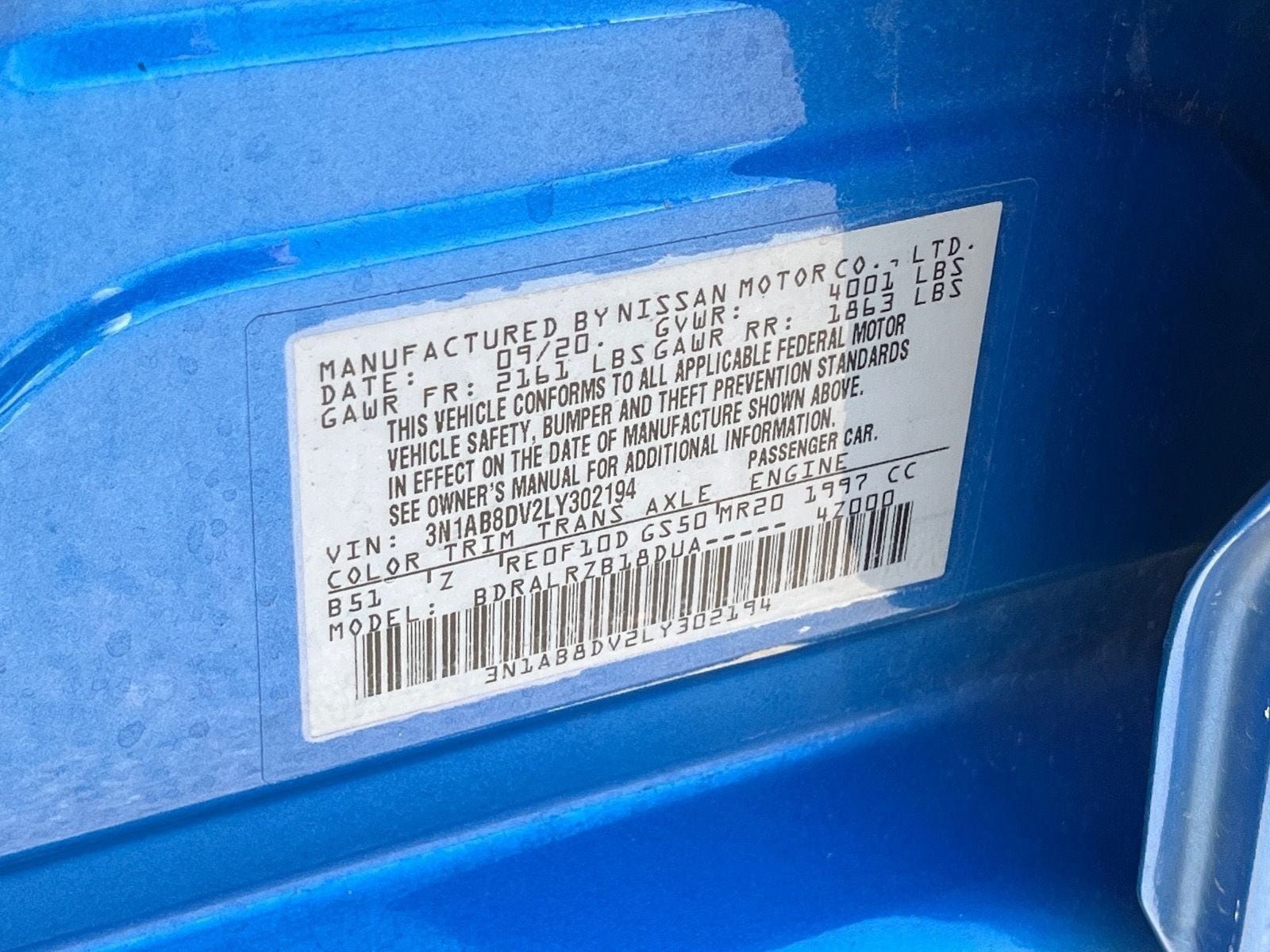 Used 2020 Nissan Sentra SR w/ Lighting Package FWD image 29