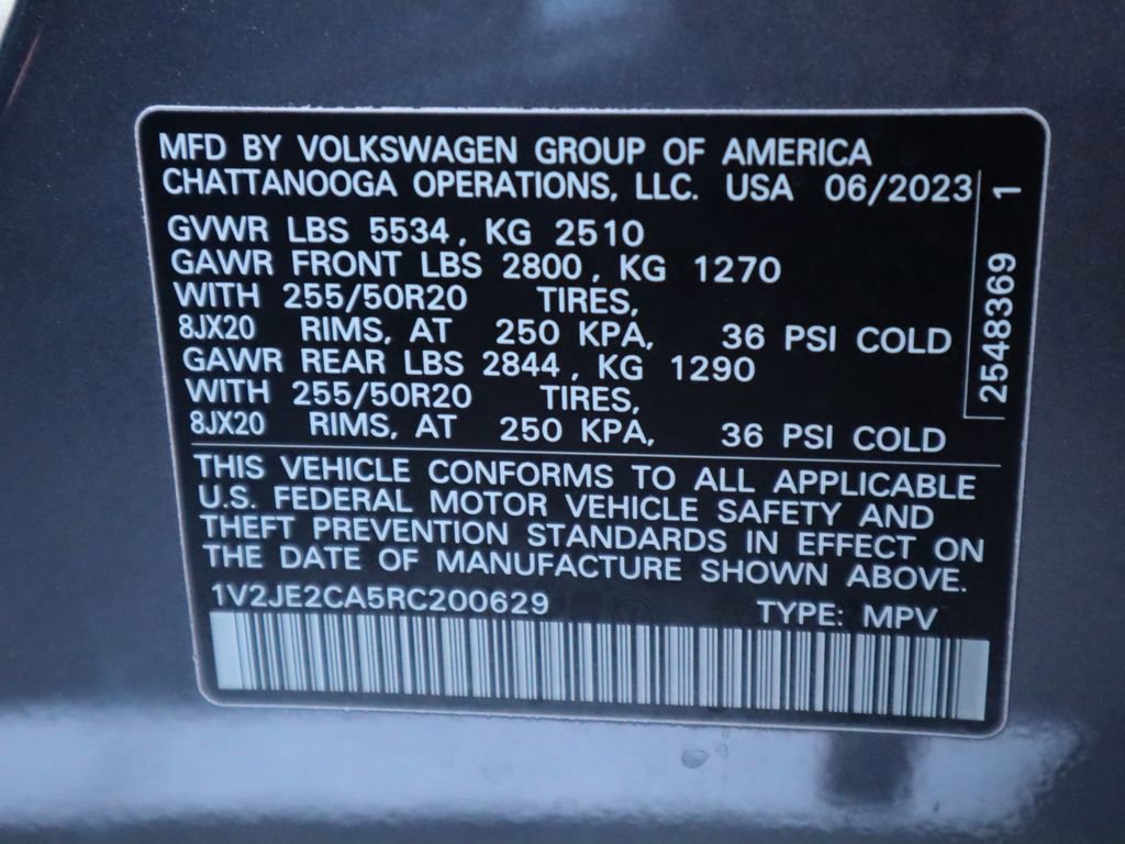 Used 2024 Volkswagen Atlas Cross Sport SE image 21