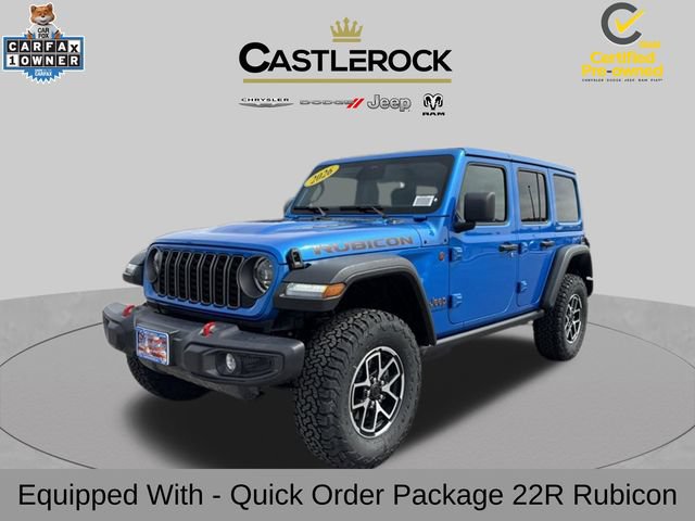Certified 2026 Jeep Wrangler Unlimited Rubicon w/ Safety Group