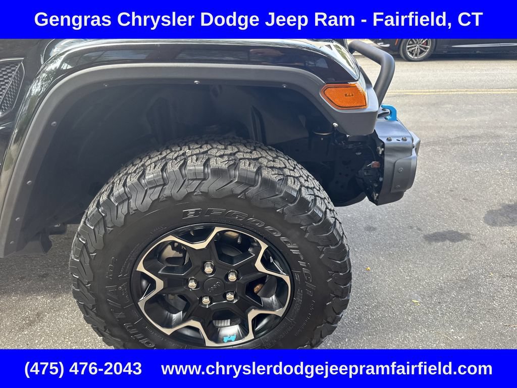 Used 2022 Jeep Wrangler Unlimited Rubicon 4xe w/ Steel Bumper Group AWD/4WD image 15