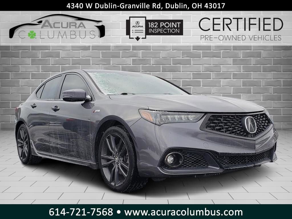 Certified 2019 Acura TLX V6 w/ Technology & A-SPEC Pkg