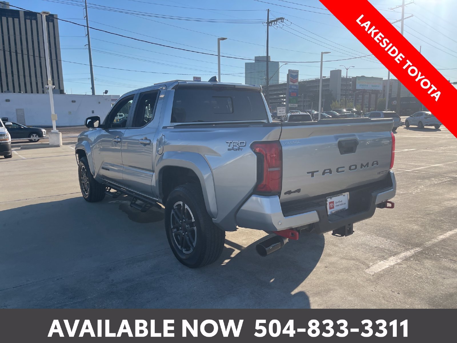 Certified 2025 Toyota Tacoma TRD Sport w/ TRD Sport Premium Package AWD/4WD image 4