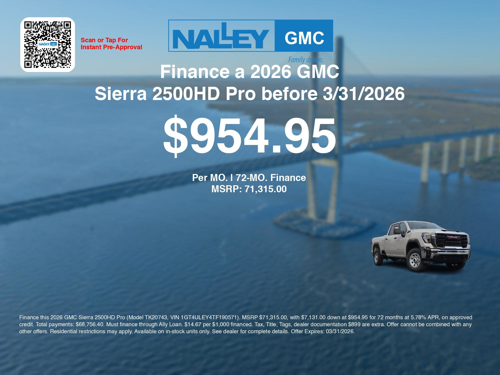 New 2026 GMC Sierra 2500 Pro w/ 1SA Pro Safety Plus Package image 6