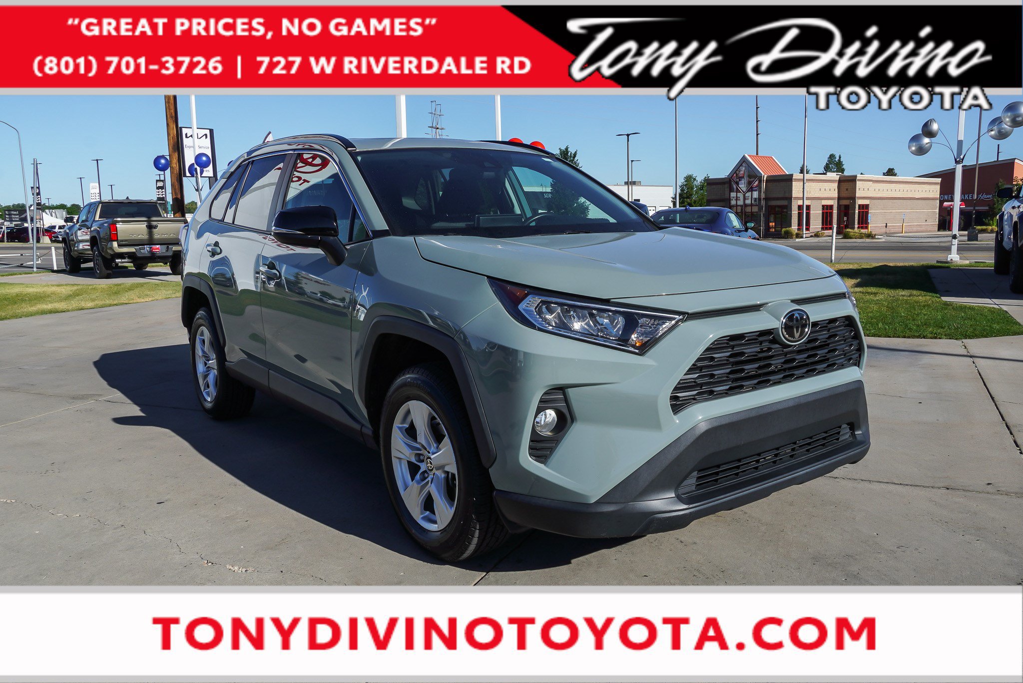 Certified 2021 Toyota RAV4 XLE w/ Convenience Package FWD image 1