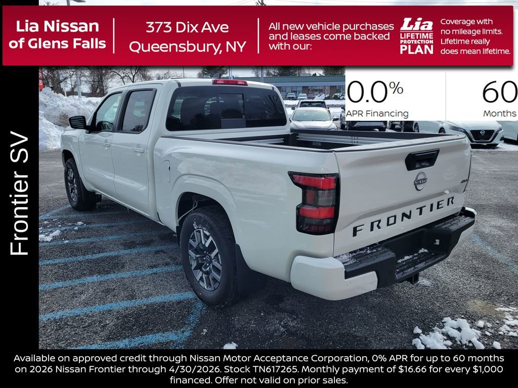 New 2026 Nissan Frontier SV w/ SV Convenience Package image 7