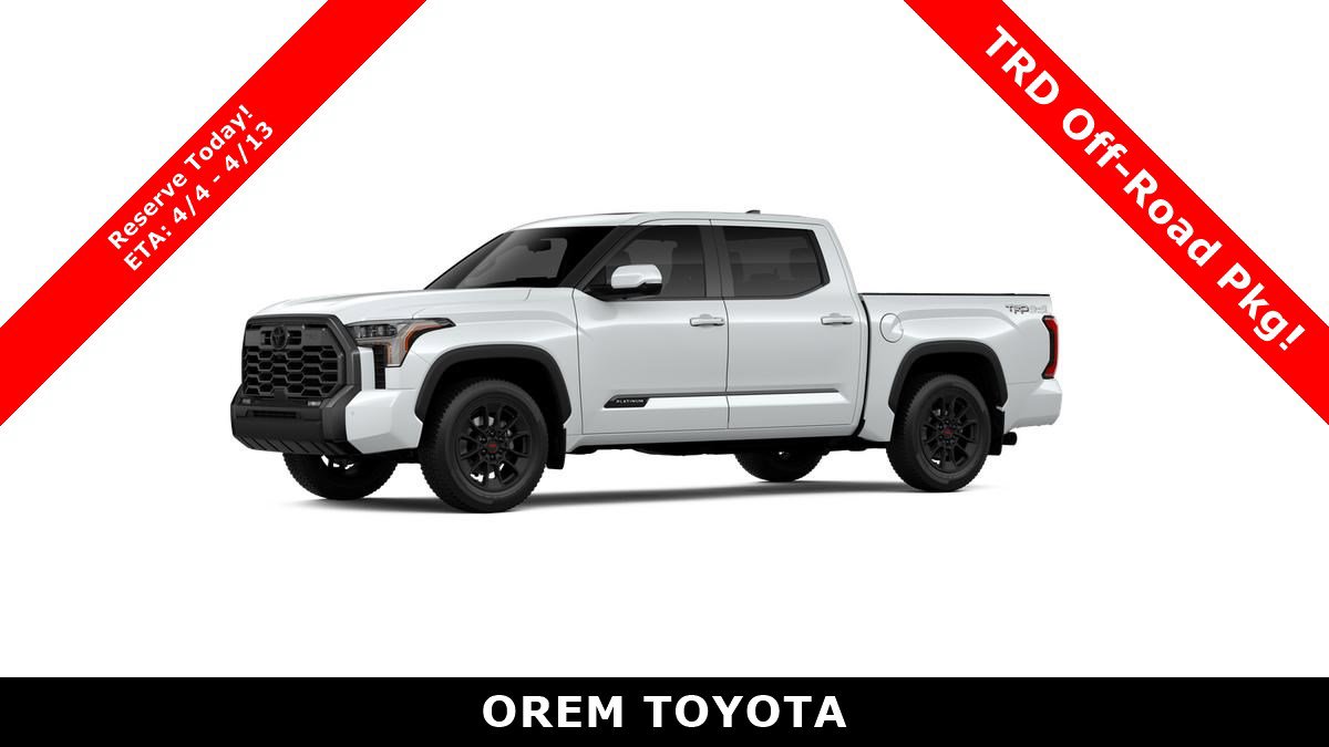 New 2026 Toyota Tundra Platinum w/ TRD Off-Road Package image 2