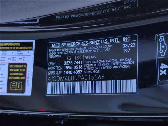 Certified 2023 Mercedes-Benz EQS 580 4MATIC SUV image 26