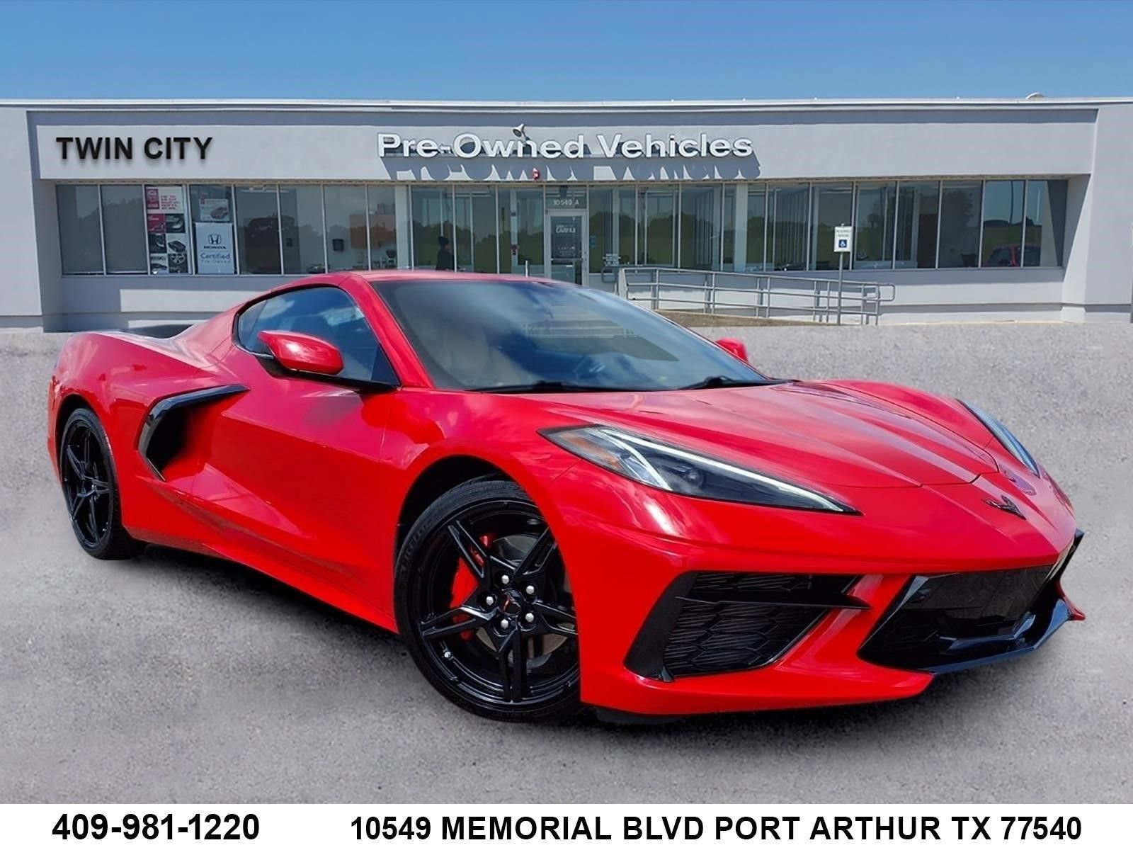 Used 2021 Chevrolet Corvette Stingray Preferred Cpe w/ 2LT