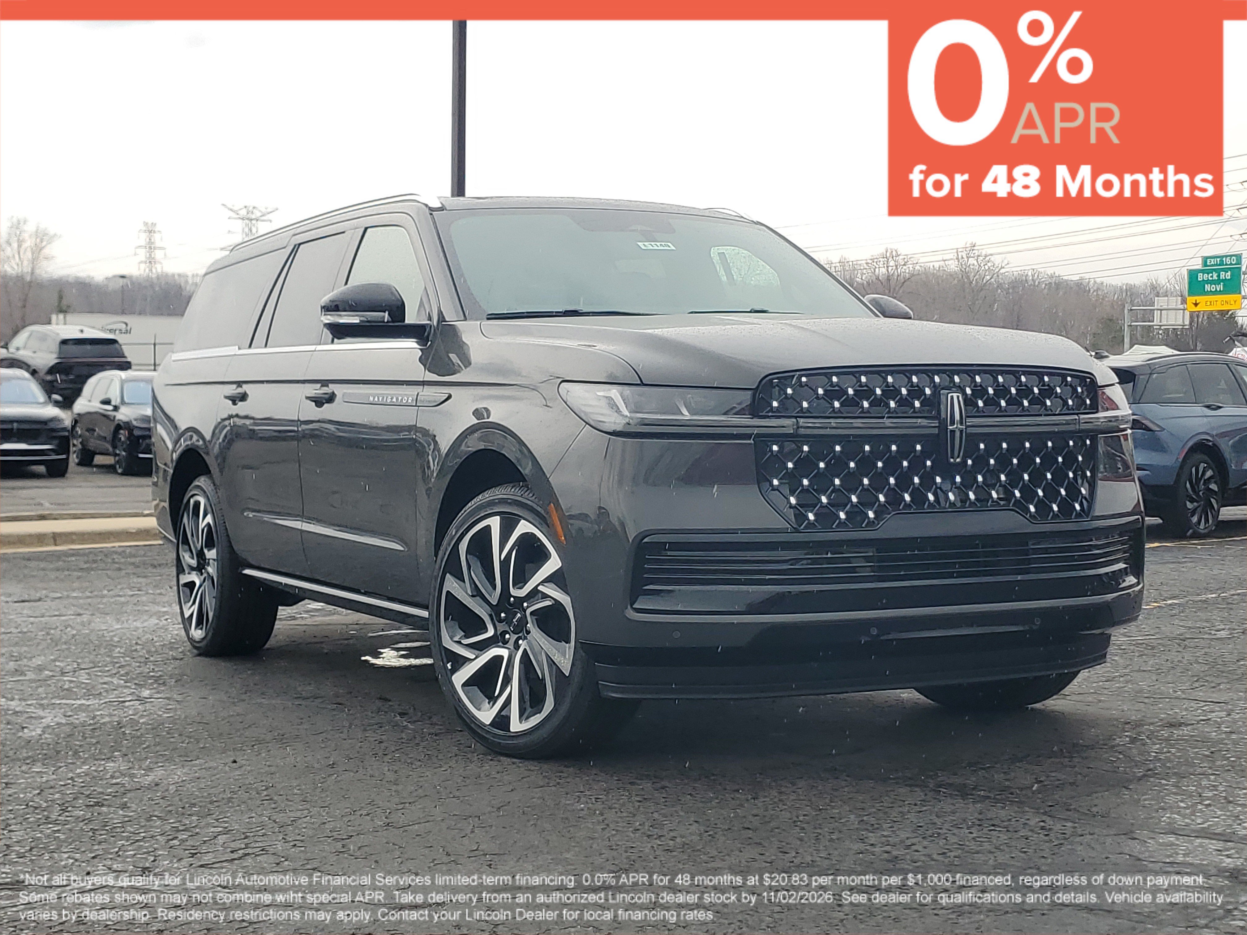 New 2026 Lincoln Navigator L Black Label AWD/4WD 360° Tour