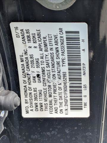 Used 2016 Honda Civic Touring image 26