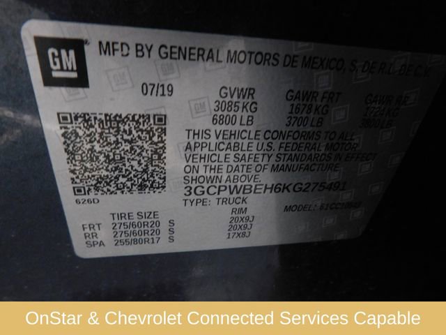 Used 2019 Chevrolet Silverado 1500 Custom w/ Trailering Package image 30