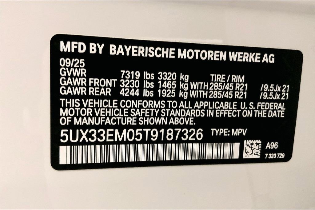 New 2026 BMW X7 M60i image 10