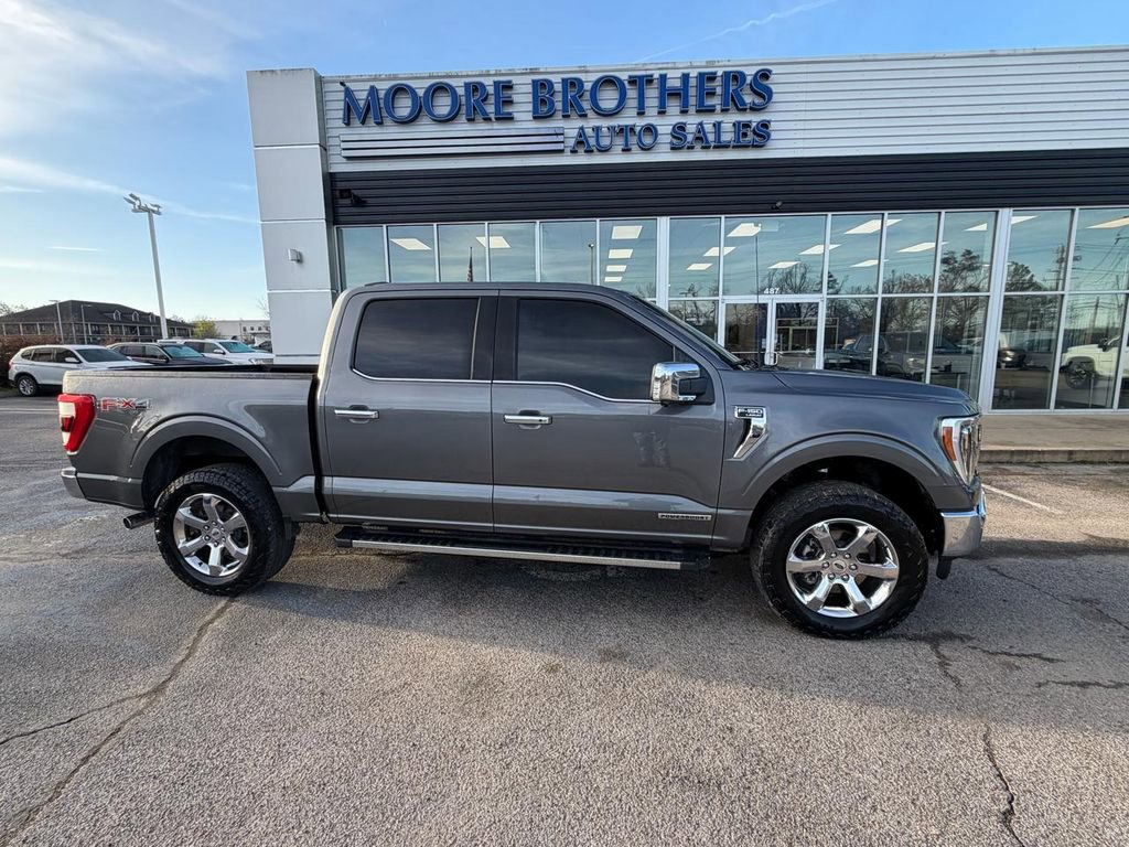 Used 2021 Ford F150 Lariat w/ Equipment Group 502A High image 1