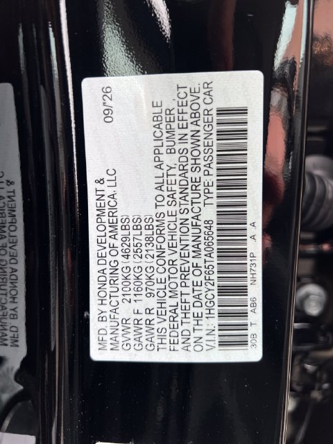 New 2026 Honda Accord EX-L image 18