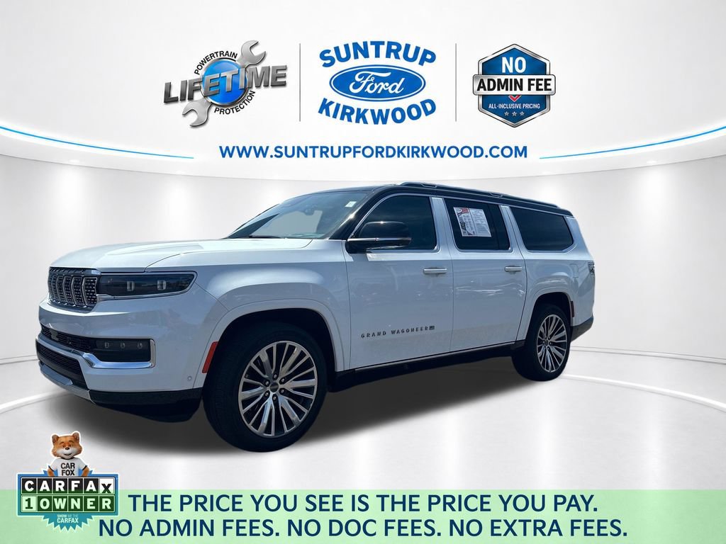 Used 2024 Jeep Grand Wagoneer L Series III AWD/4WD image 1