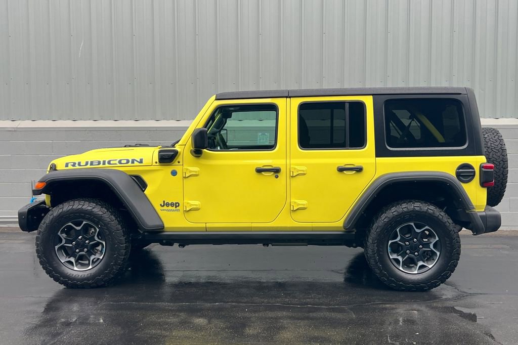 Used 2022 Jeep Wrangler Unlimited Rubicon 4xe w/ Steel Bumper Group image 7