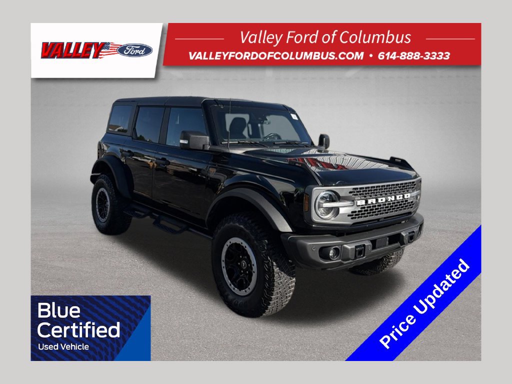 Certified 2023 Ford Bronco Badlands w/ Sasquatch Package