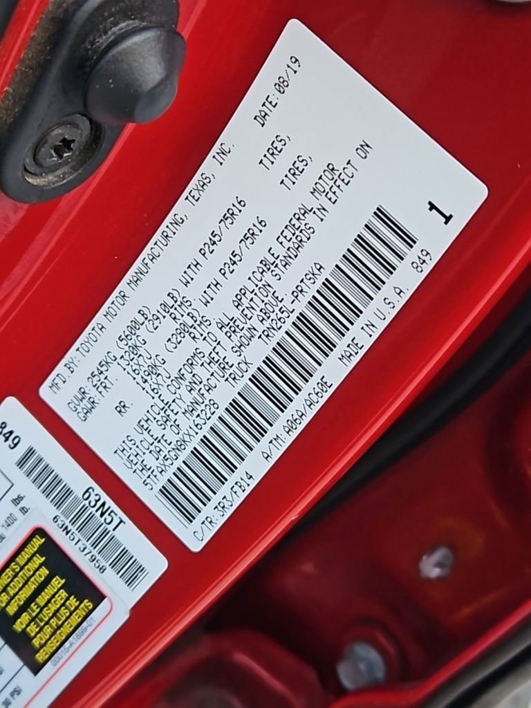 Used 2019 Toyota Tacoma SR w/ SR Convenience Package RWD image 25