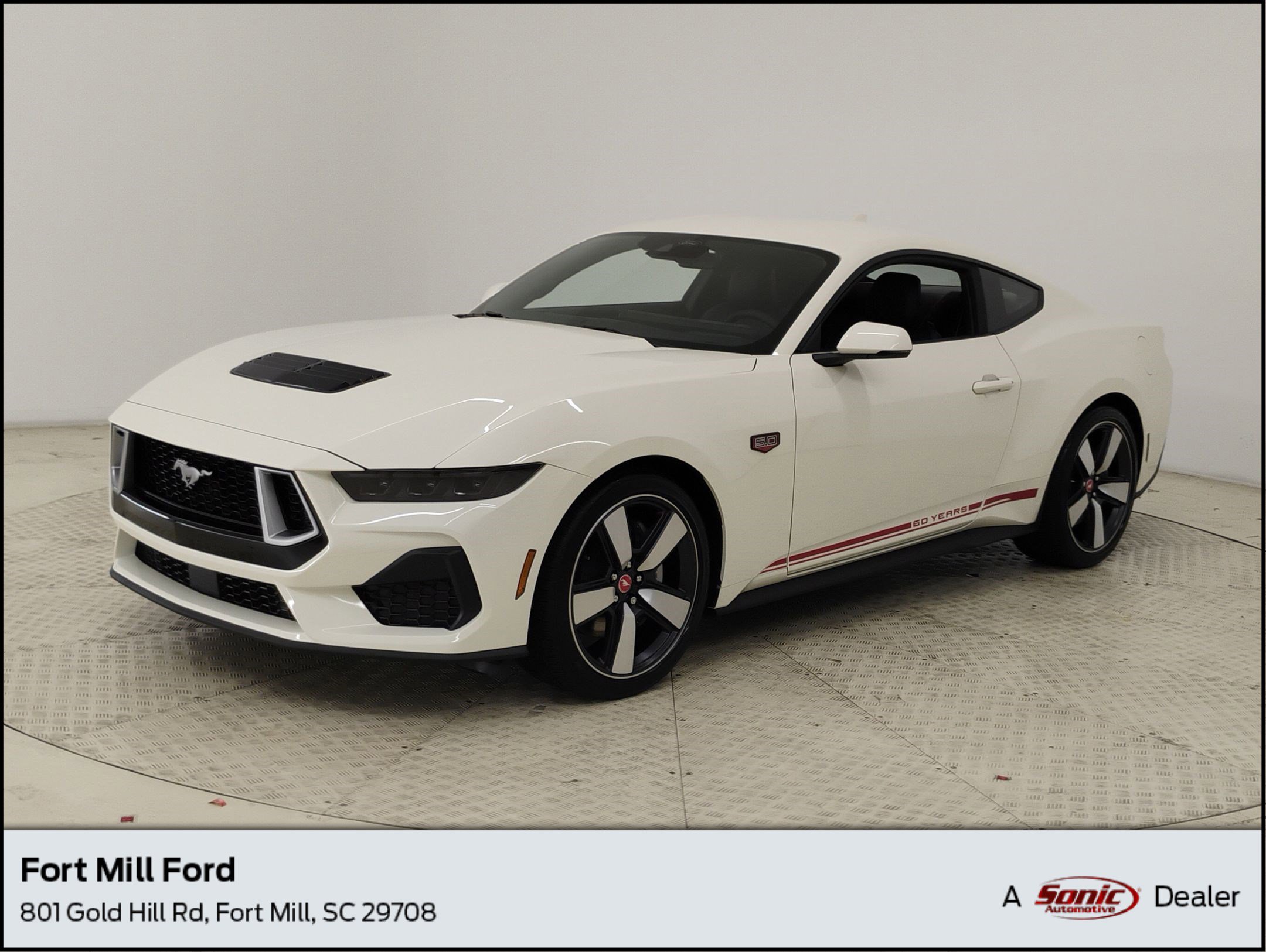 New 2025 Ford Mustang GT Premium w/ 60th Anniversary Package image 1