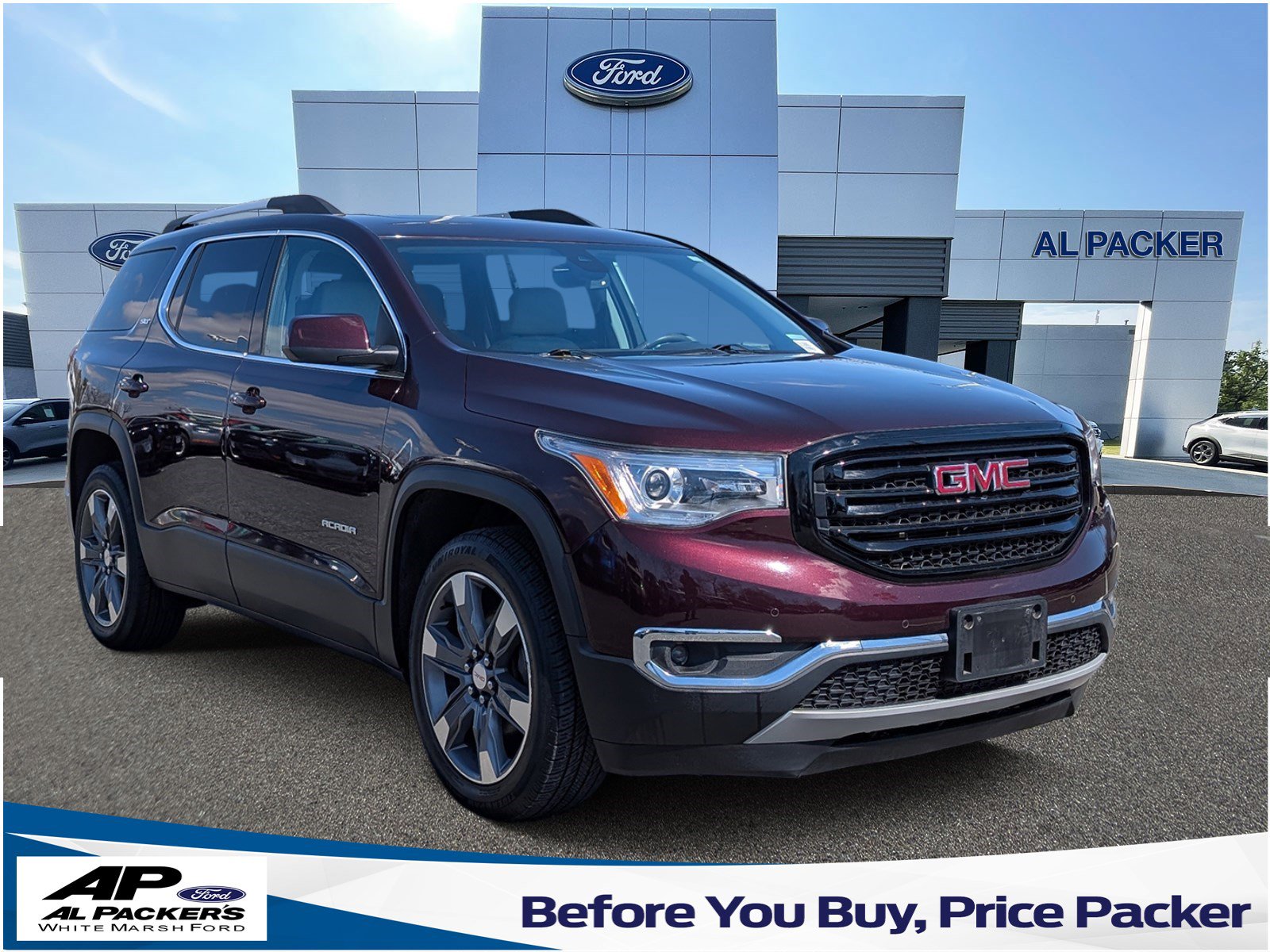 Used 2018 GMC Acadia SLT w/ LPO, Black Accent Package
