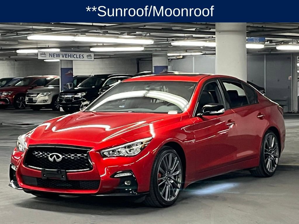 Used 2022 INFINITI Q50 Red Sport 400 AWD/4WD image 4