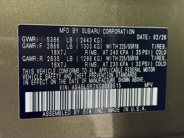 New 2026 Subaru Forester Limited image 33