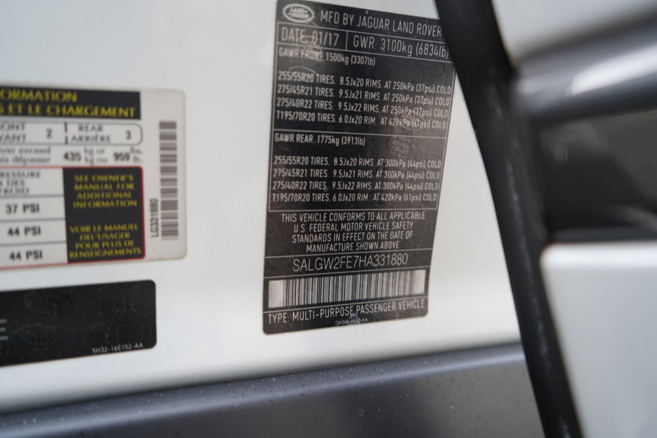 Used 2017 Land Rover Range Rover SV Autobiography Dynamic image 78