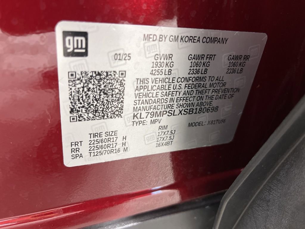 Certified 2025 Chevrolet TrailBlazer LT FWD image 33