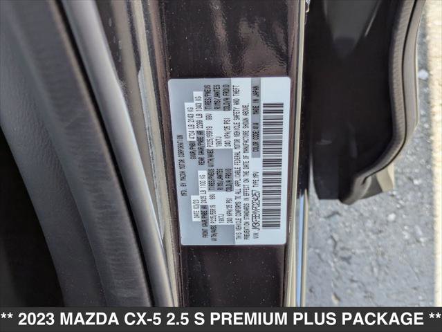Used 2023 MAZDA CX-5 AWD 2.5 S w/ Premium Plus Pkg image 22