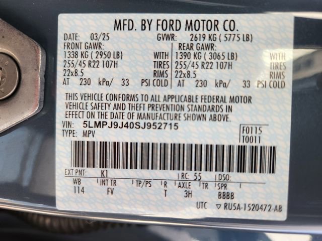 New 2025 Lincoln Nautilus Black Label image 24