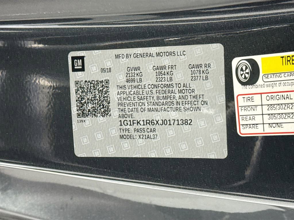 Used 2018 Chevrolet Camaro ZL1 RWD image 32