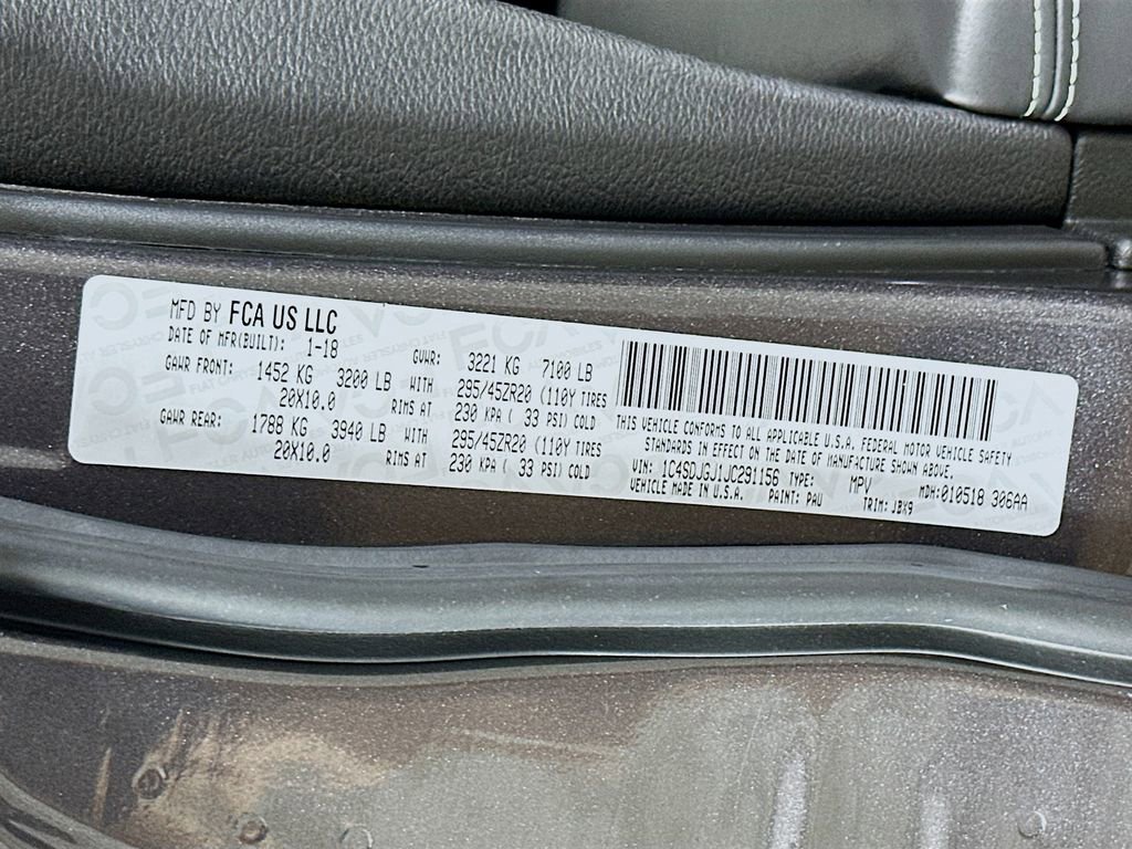 Used 2018 Dodge Durango SRT w/ Technology Group image 27