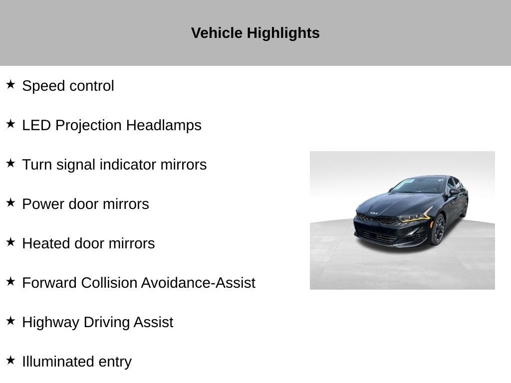 Certified 2023 Kia K5 GT-Line w/ GT-Line Premium Package FWD image 55