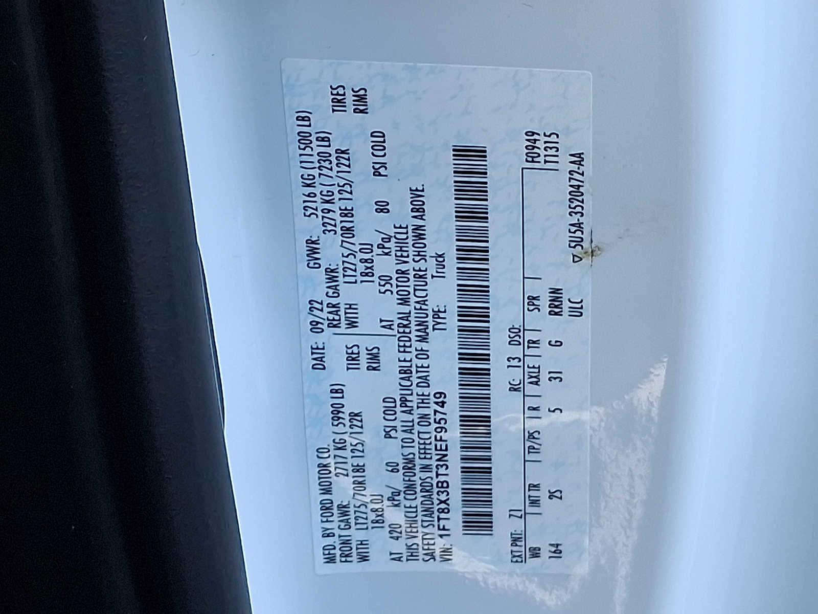 Certified 2022 Ford F350 XLT w/ Snow Plow Prep Package image 27