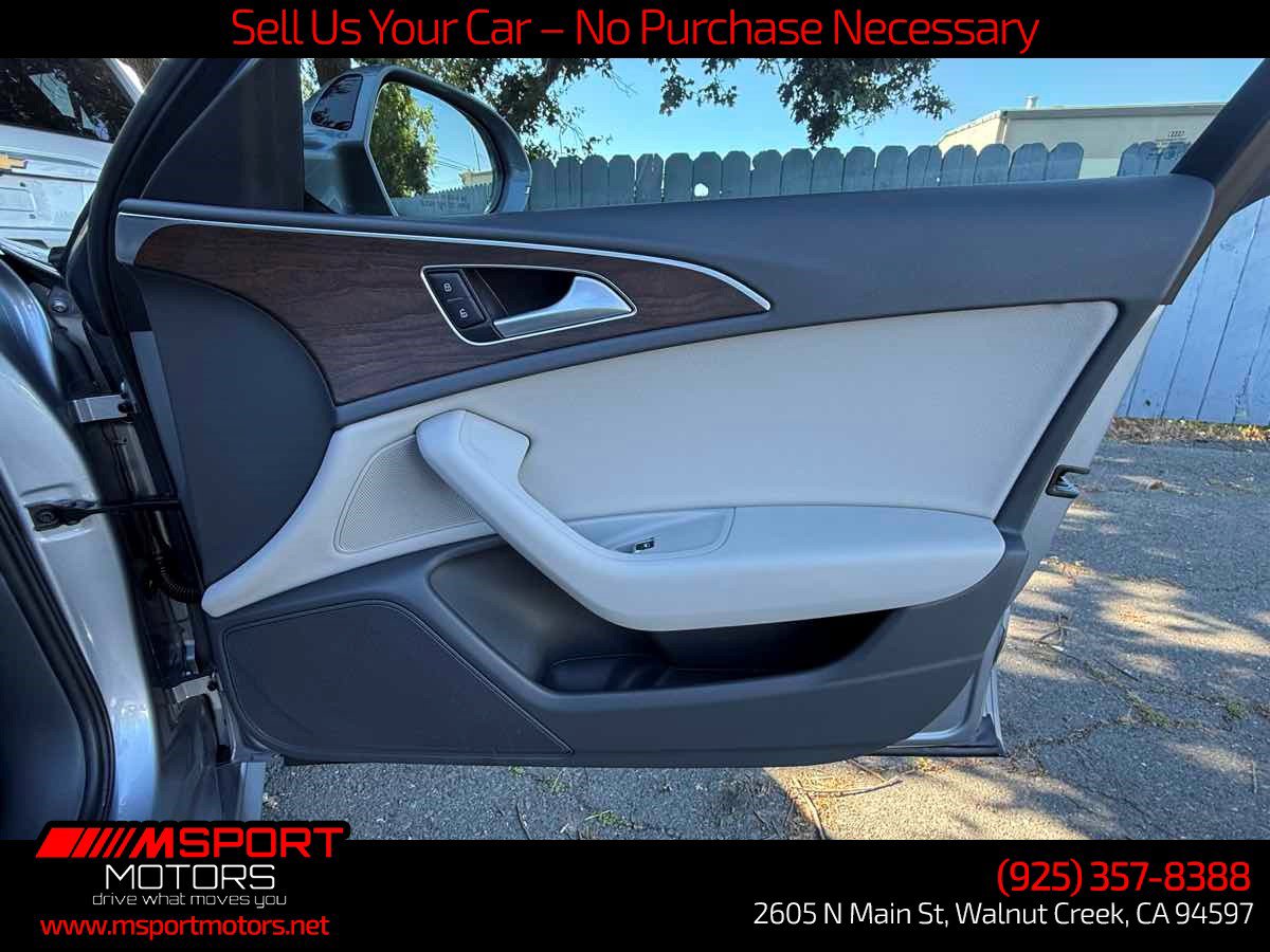 Used 2016 Audi A6 2.0T Premium Plus w/ Premium Plus Package AWD/4WD image 28