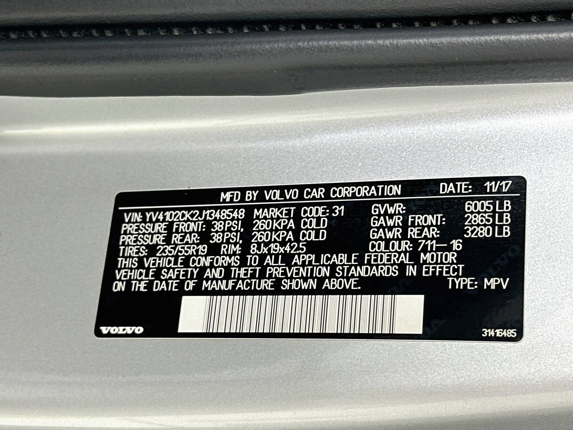 Used 2018 Volvo XC90 T5 Momentum w/ Convenience Package FWD image 36
