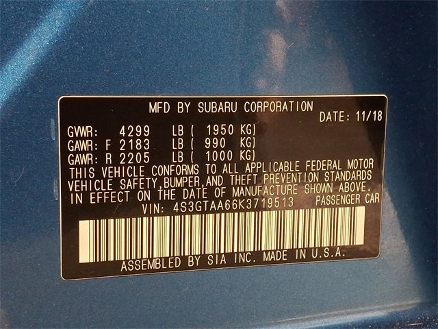 Used 2019 Subaru Impreza 2.0i image 25