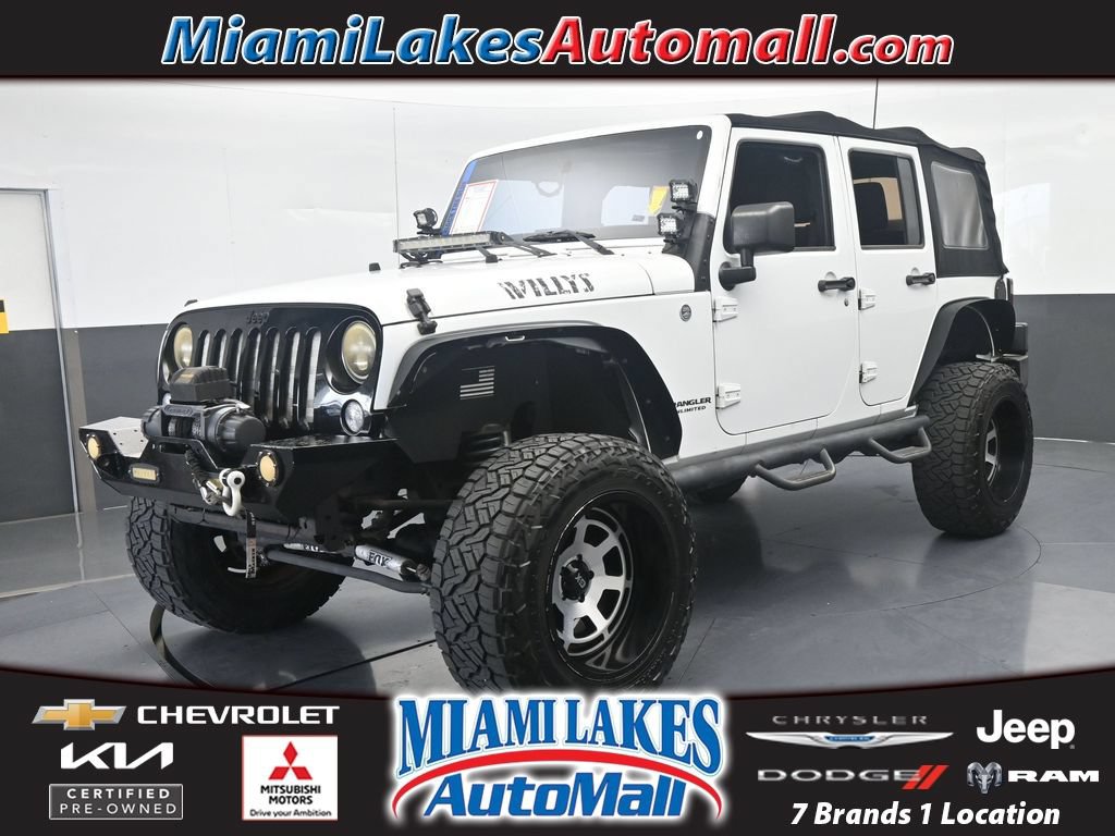 Used 2014 Jeep Wrangler Unlimited Sport w/ Power Convenience Group AWD/4WD image 1