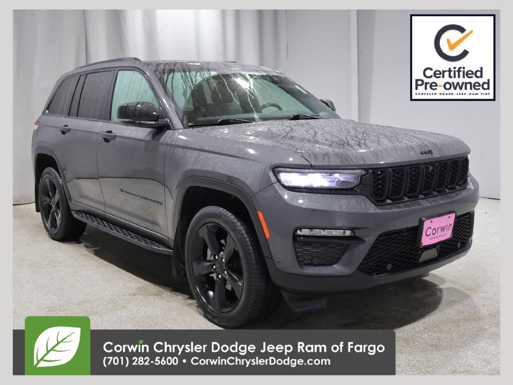 Certified 2024 Jeep Grand Cherokee Limited w/ Luxury Tech Group II