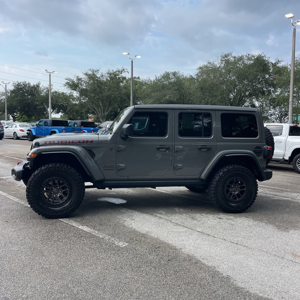 Used 2021 Jeep Wrangler Unlimited Rubicon w/ Xtreme Recon 35" Tire Package AWD/4WD image 4