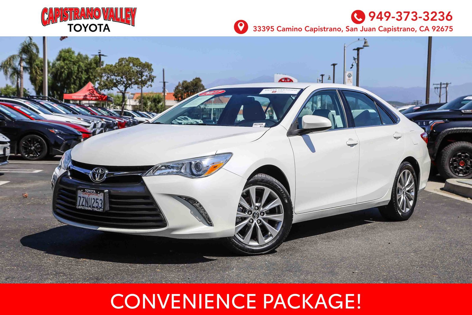 Certified 2017 Toyota Camry XLE w/ Convenience Package