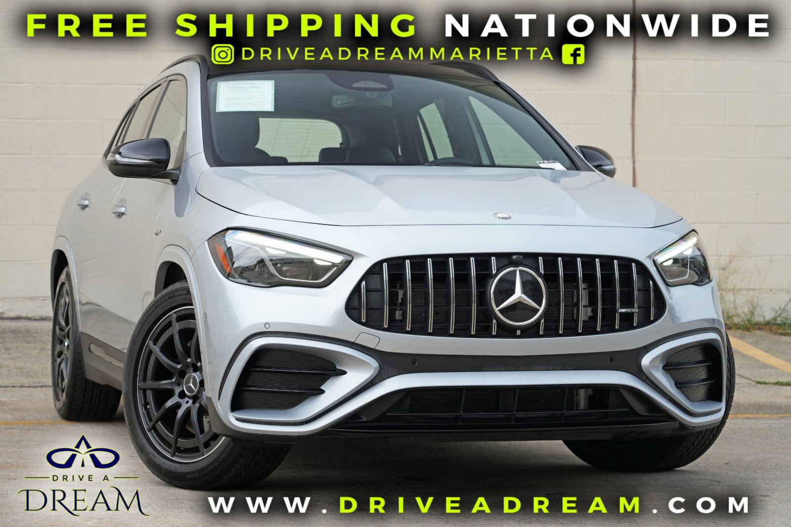 Used 2025 Mercedes-Benz GLA 35 AMG 4MATIC w/ Exclusive Trim Package image 2