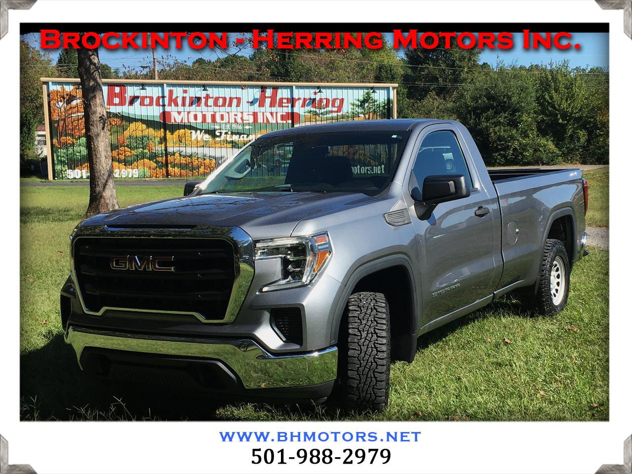 Used 2020 GMC Sierra 1500 4x4 Regular Cab w/ Sierra Value Package image 1
