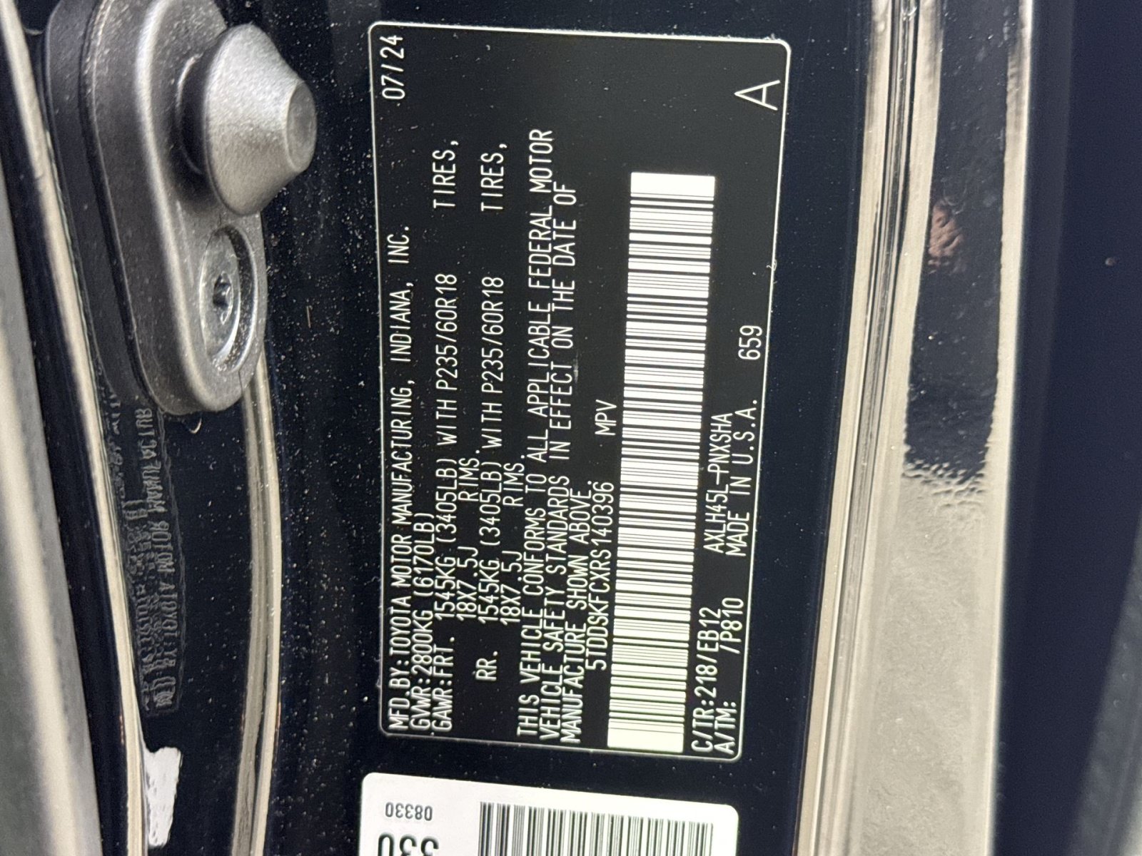 Used 2024 Toyota Sienna XSE w/ XSE Plus Package AWD/4WD image 40