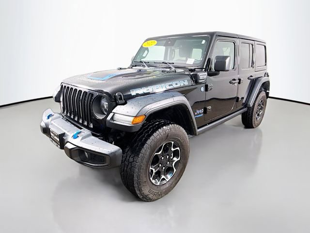 Used 2022 Jeep Wrangler Unlimited Rubicon 4xe w/ Safety Group image 3