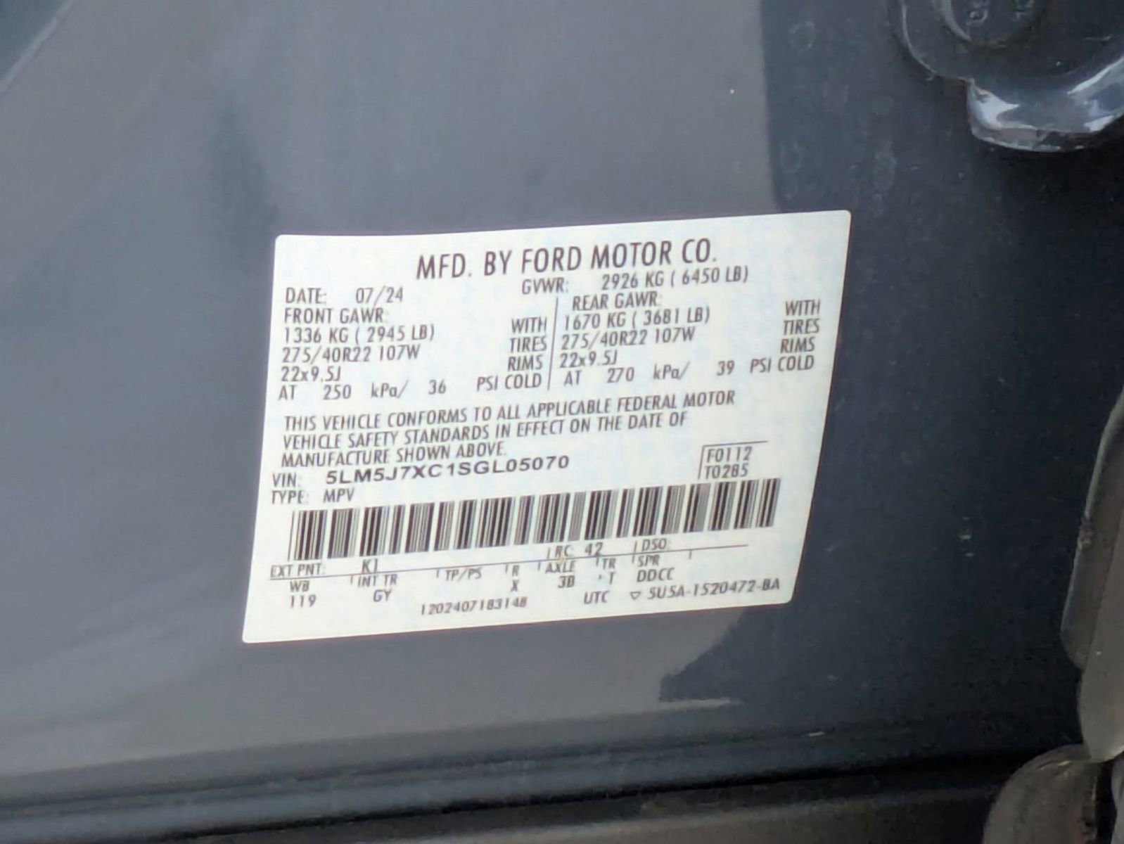 Used 2025 Lincoln Aviator Reserve w/ Illumination Package image 35