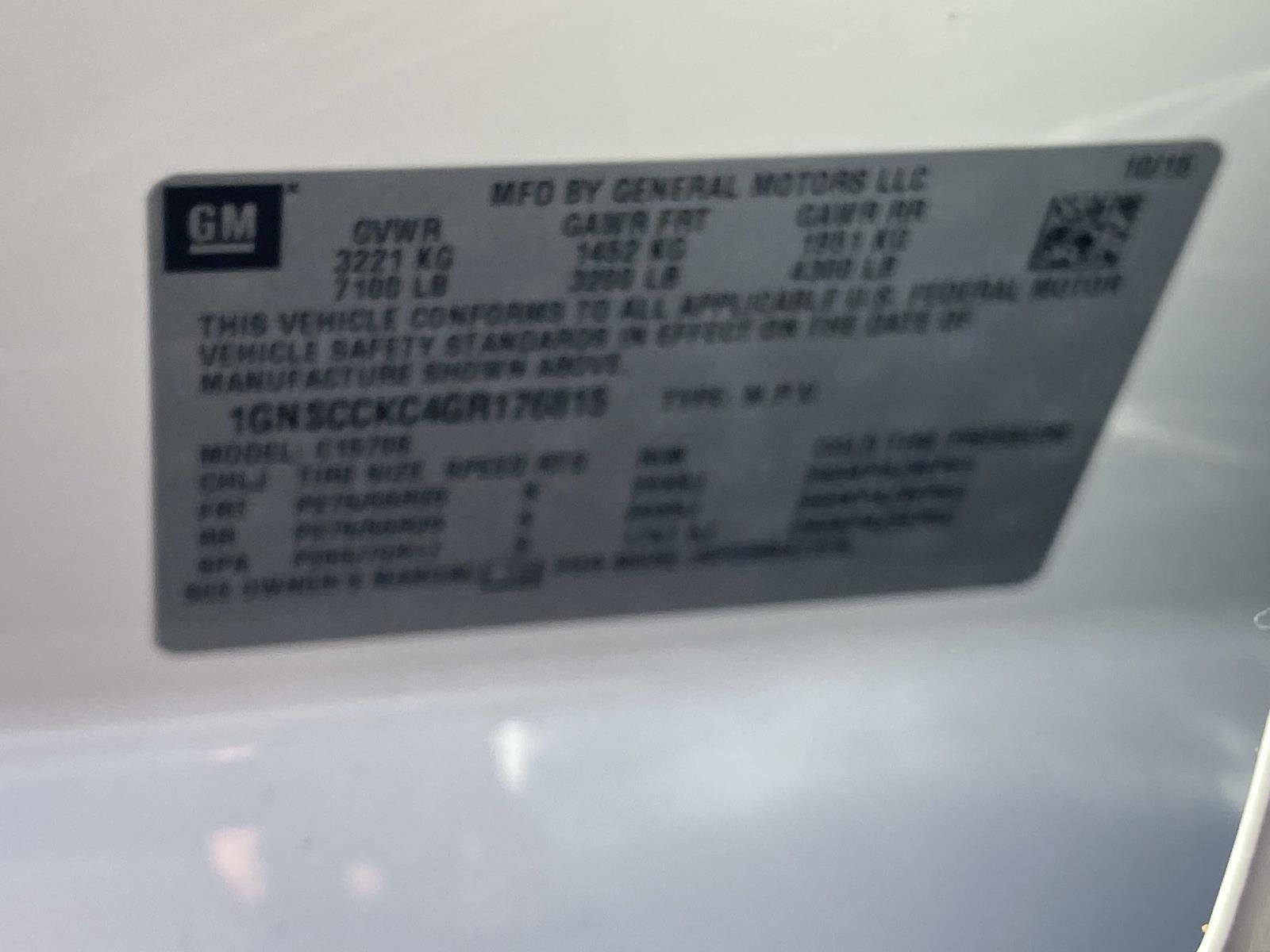 Used 2016 Chevrolet Tahoe LTZ RWD image 28