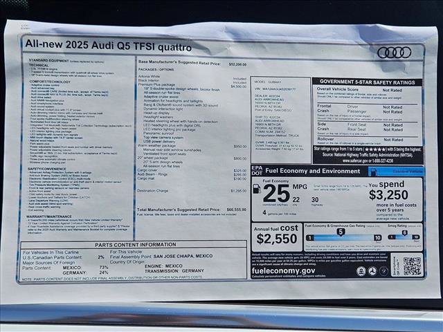 New 2025 Audi Q5 Premium Plus image 17