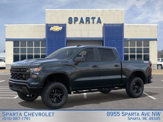 New 2026 Chevrolet Silverado 1500 Custom Trail Boss w/ Dark Appearance Package image 2