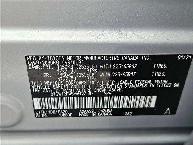 Certified 2021 Toyota RAV4 XLE image 24